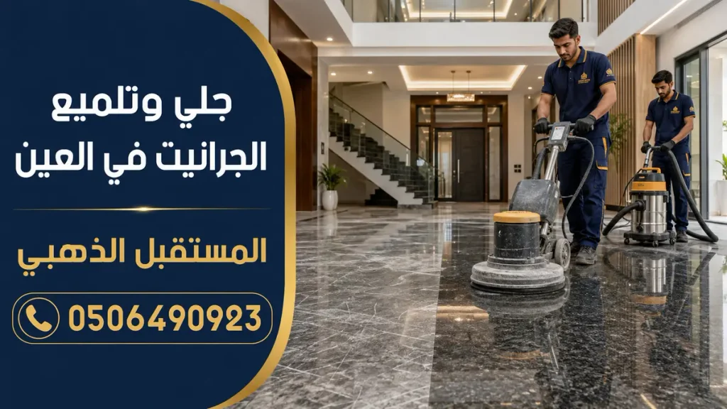 شركة جلي وتلميع الرخام في العين 5 شركة جلي وتلميع الجرانيت المستقبل الذهبي ورقم التواصل 0506490923