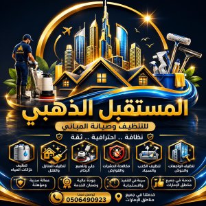 شركة المستقبل الذهبي 16 شركة المستقبل الذهبي رائدة في مجال تنظيف المنازل ومكافحه الحشرات وتعقيم الخزانات
